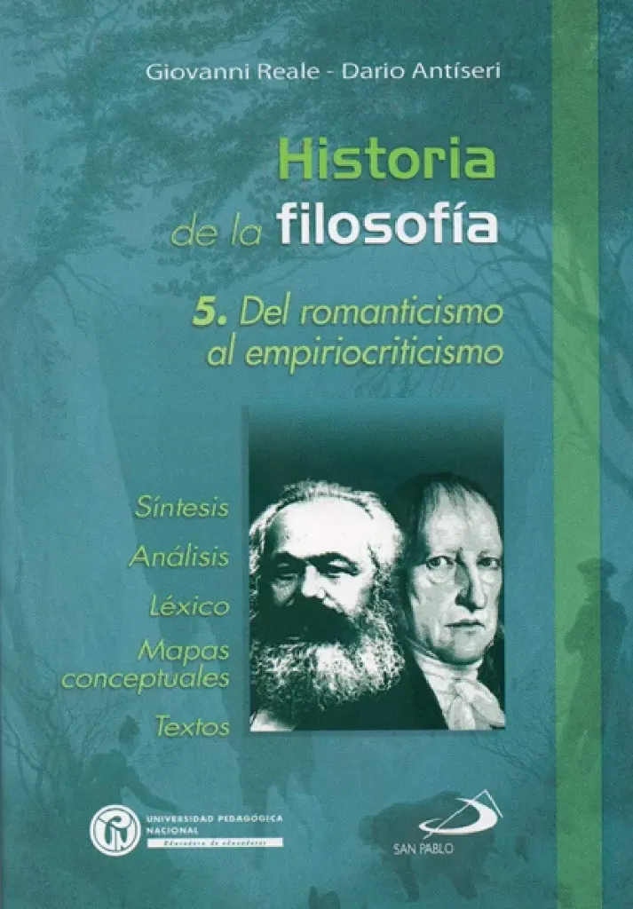 Historia de la Filosofía 5. Del Romanticismo al Empiriocriticismo