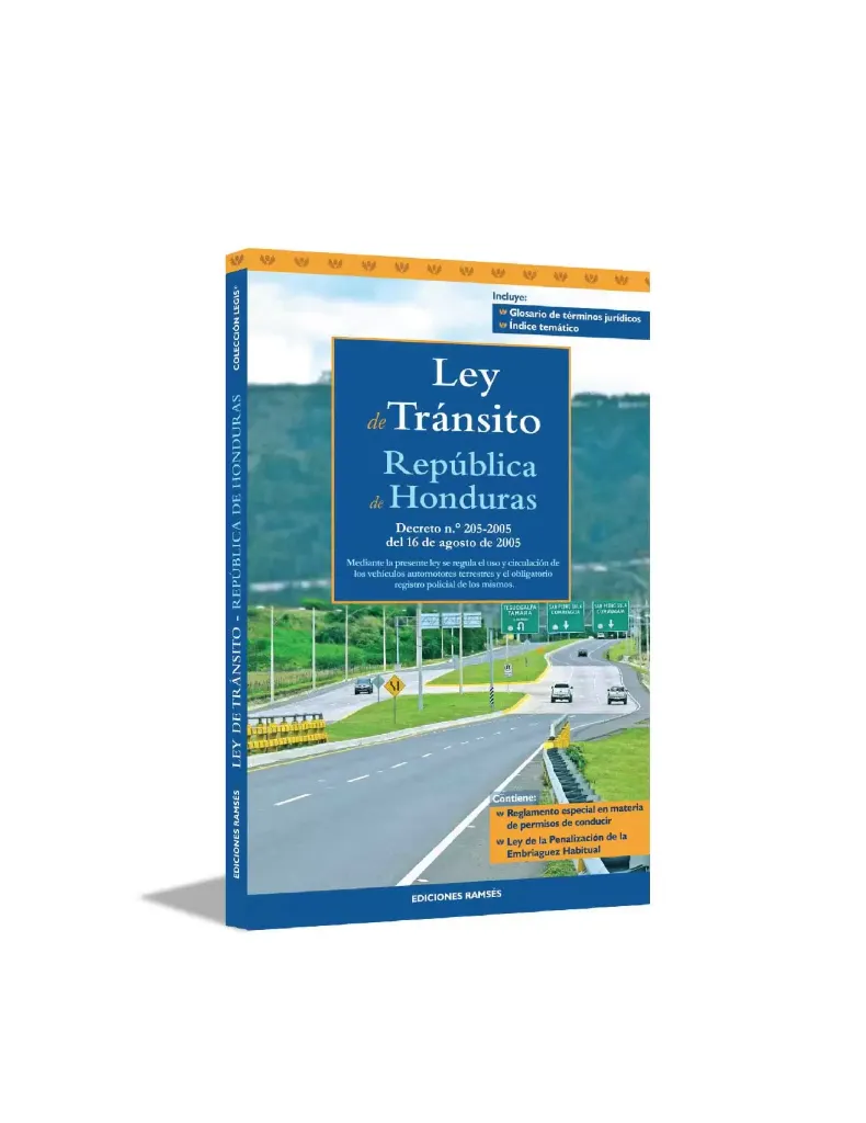 [9789992625811] Ley de Tránsito