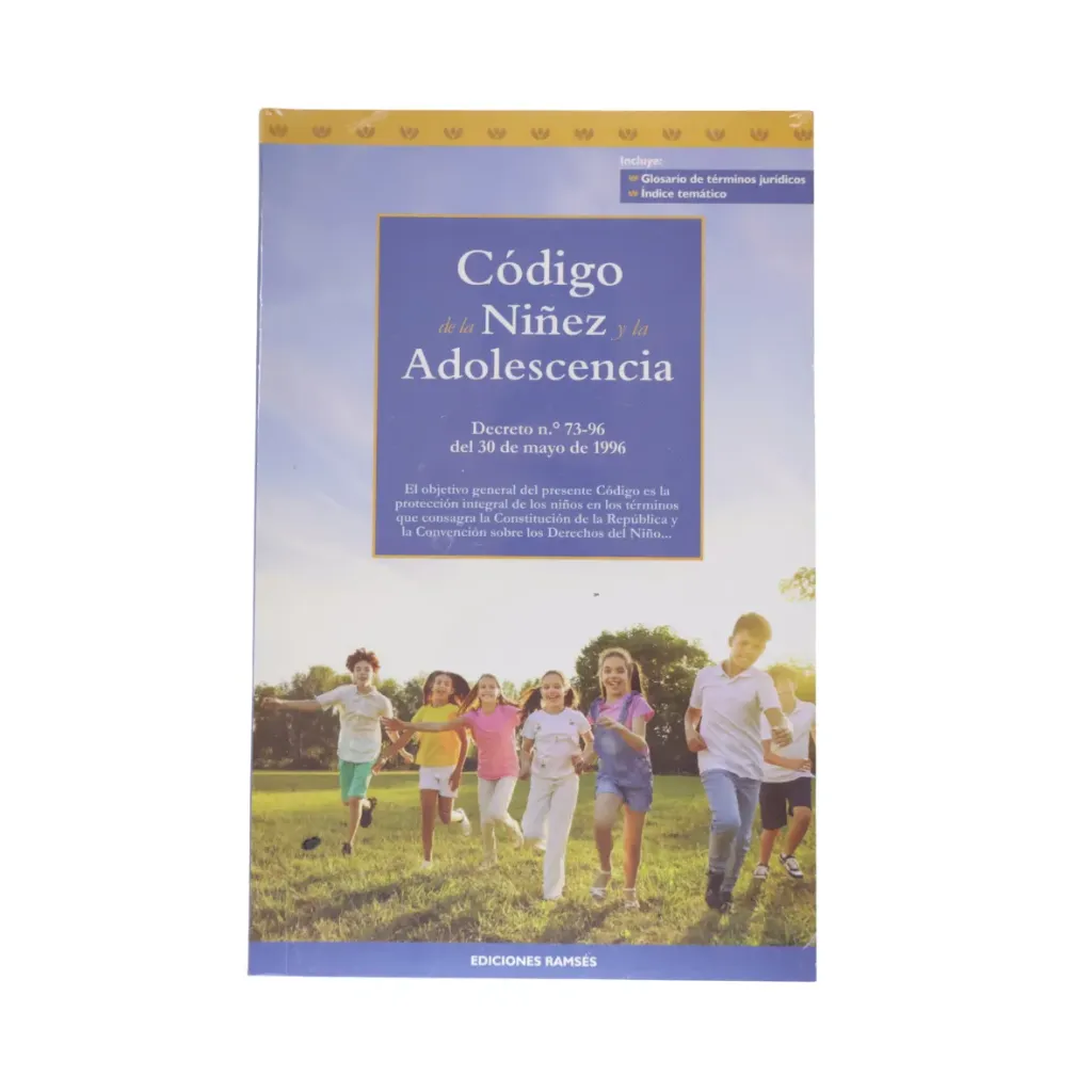 [9789992625972] Código de la Niñez y la Adolescencia