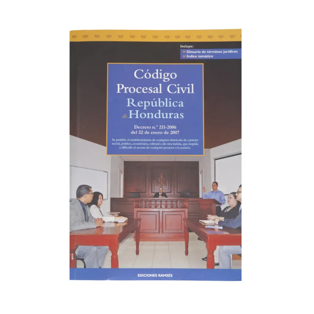 Código Procesal Civil República de Honduras