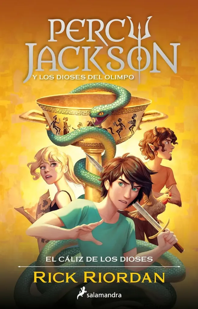 [9786073836647] Percy Jackson  los Dioses del Olimpo Vi-El Caliz de los Dioses