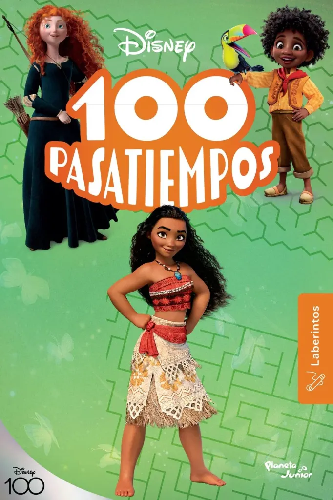 100 Pasatiempos (Laberintos). Disney
