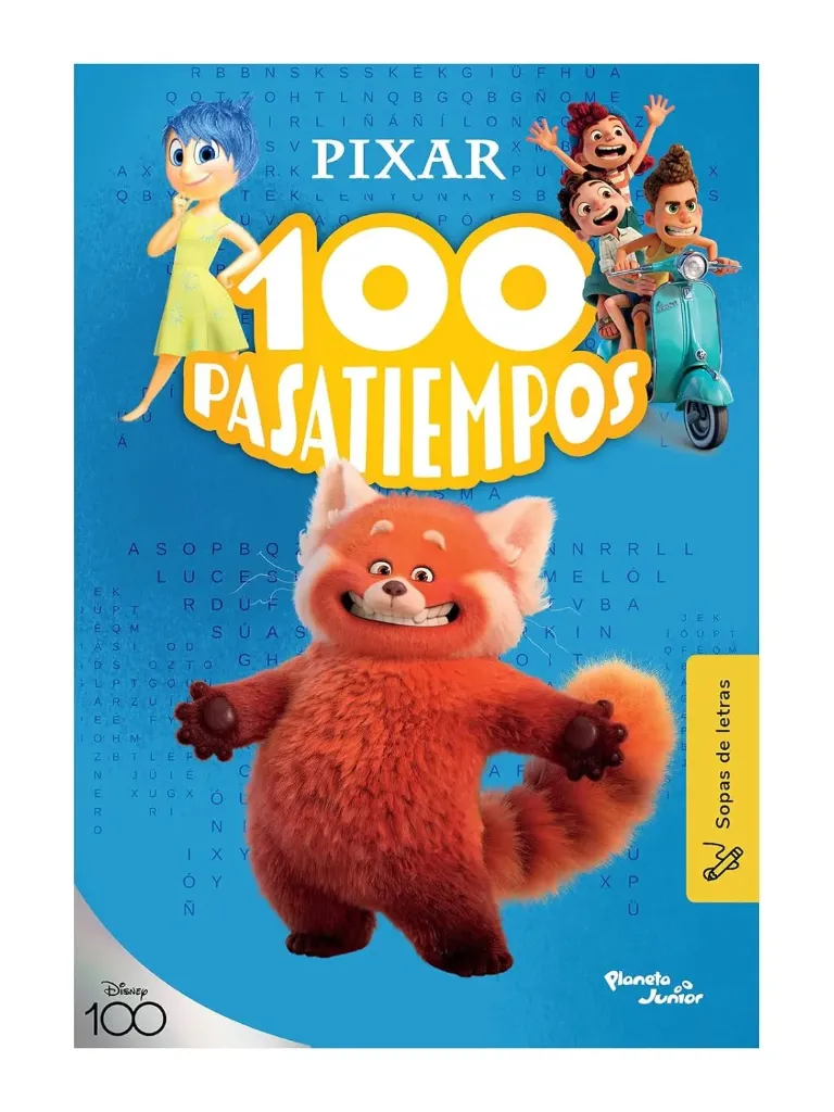 100 Pasatiempos (Sopas De Letras). Pixar