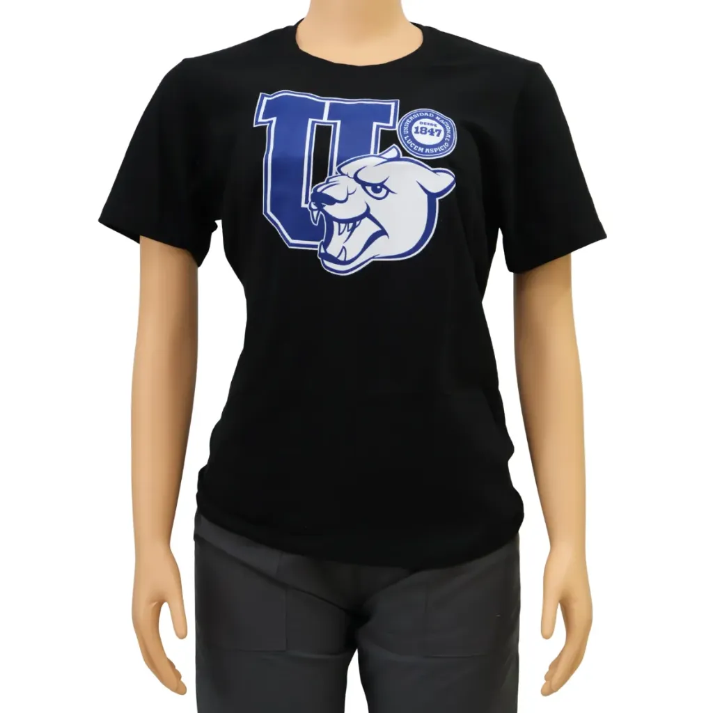 [55013-005] INTEX Camiseta básica (varios logos) (Negro, XS)
