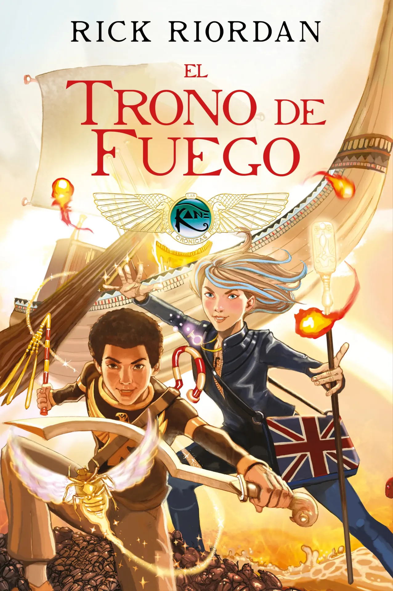 El Trono de Fuego (Crónicas de Kane 2)