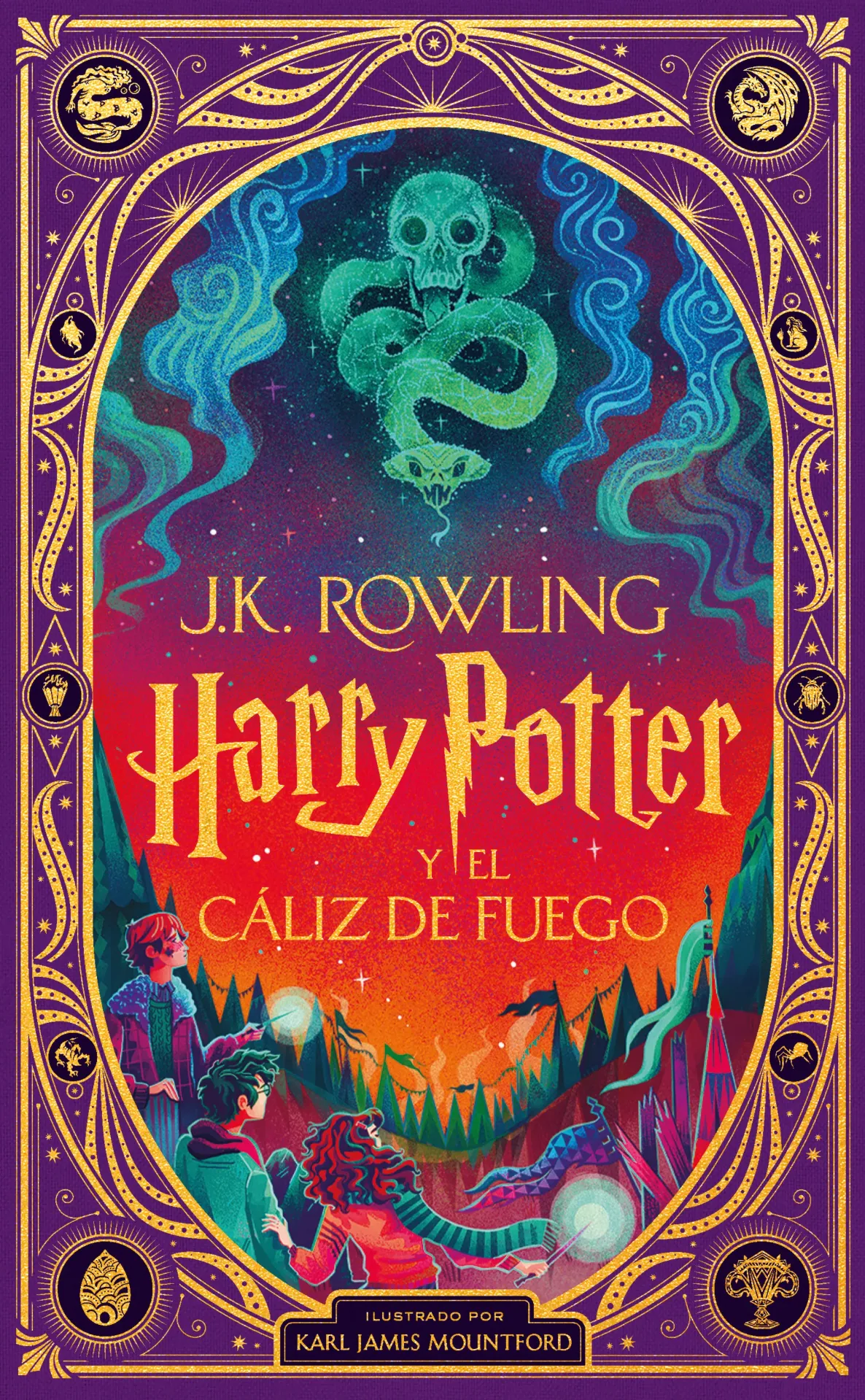 Hp4(Ilustrada+Interactiva)-Cáliz de Fuego