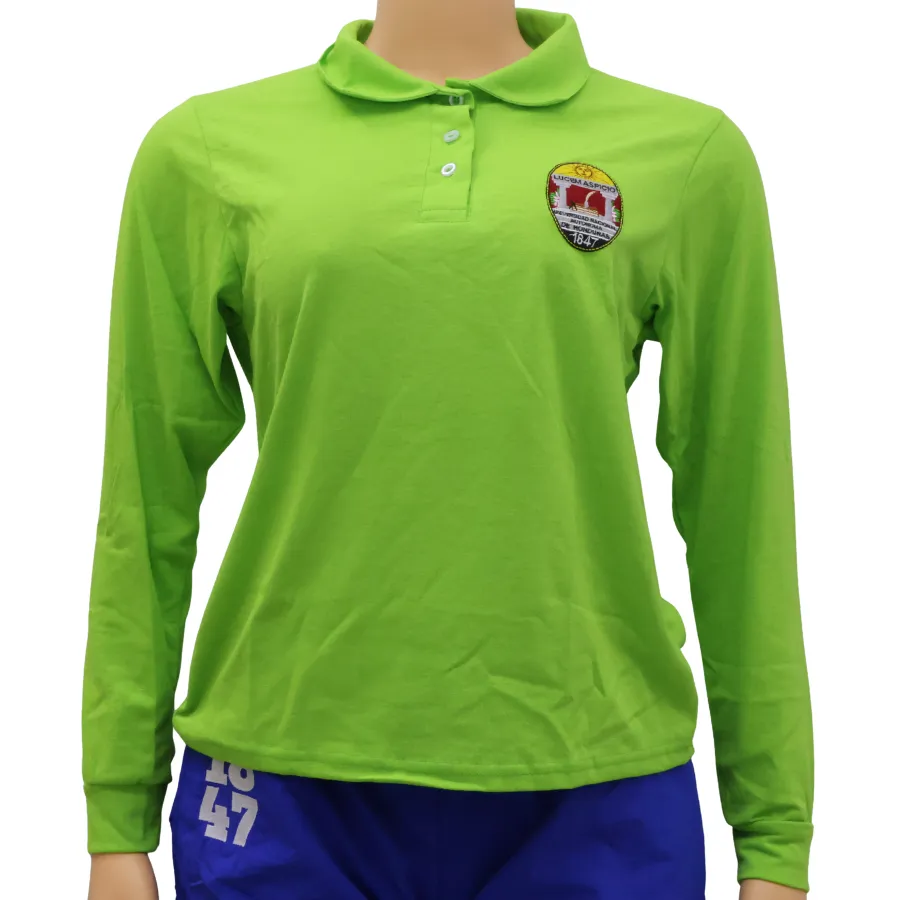 AMBER'S Camisa polo manga larga (S)